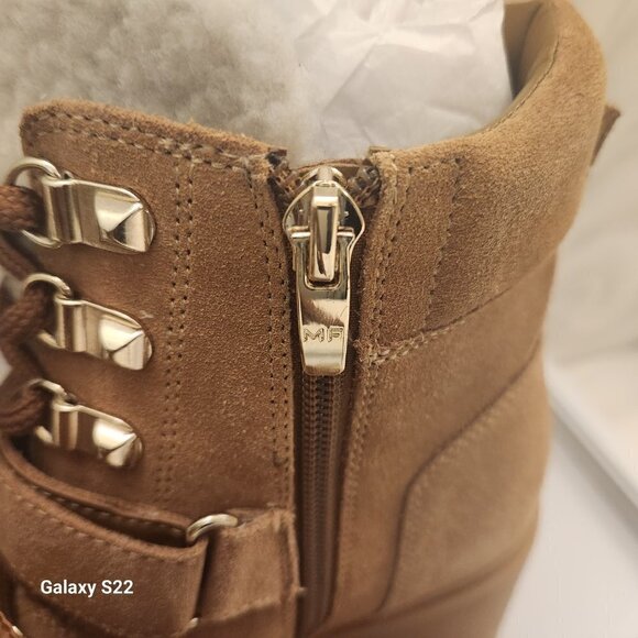 Marc Fisher Leather Strap up boots. NWOT. Size 6.5 - Picture 7 of 13